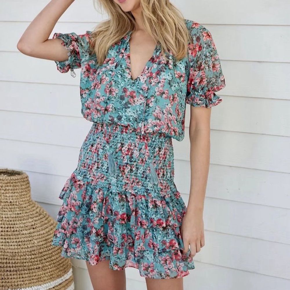 Allison Olive Mini dress